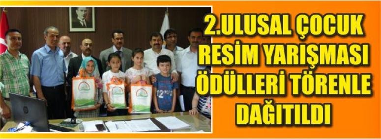 2.Ulusal Çocuk Resim Yarışması Ödülleri Törenle Dağıtıldı 