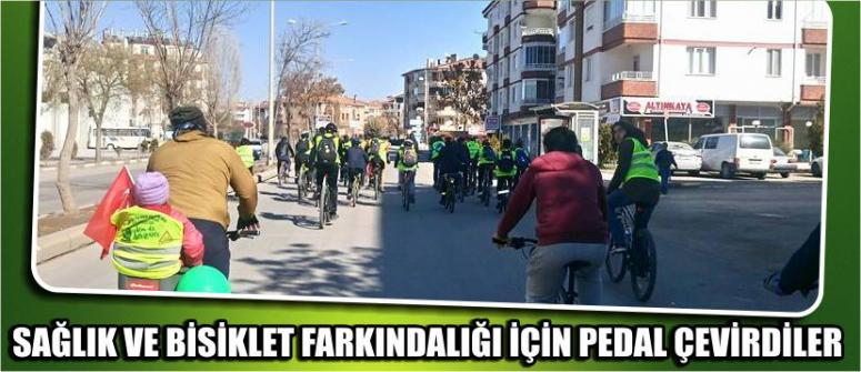 Sağlık Ve Bisiklet Farkındalığı İçin Pedal Çevirdiler