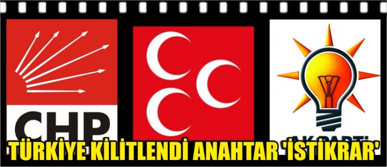 Türkiye kilitlendi anahtar ‘istikrar’