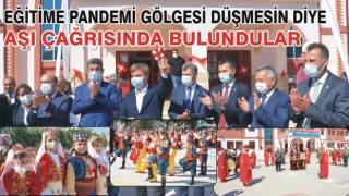 Eğitime pandemi gölgesi düşmesin diye aşı çağrısında bulundular