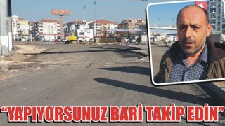 Tacin Mahallesi'ne Yapılan Yol Genişletme Çalışmalarının Yavaş İlerlemesinden Vatandaş Şikâyetçi