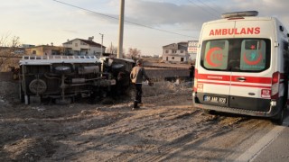 Alkollü Sürücü Direksiyon Hâkimiyetini Kaybetti Karşı Şeritten Gelen Kamyona Çarptı