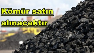 Kömür satın alınacaktır