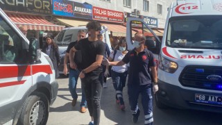  Motosiklet Yayaya Çarptı, Hem Yaya Hem Sürücü Yaralandı