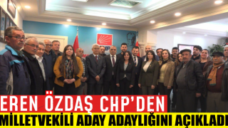 Eren Özdaş, Chp'den Milletvekili Aday Adaylığını Açıkladı