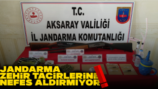 Jandarma Zehir Tacirlerine Nefes Aldırmıyor