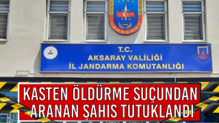 Jandarmanın Yakaladığı Cinayet Zanlısı Tutuklandı