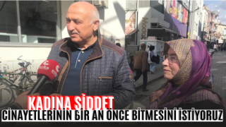 Kadına Şiddet Ve Cinayetlerinin Bir An Önce Bitmesini İstiyoruz