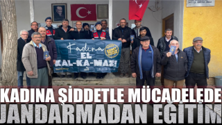 Kadına Şiddetle Mücadelede Jandarmadan Eğitim