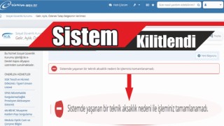 Sistem Kilitlendi