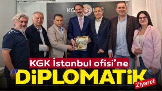 KGK İstanbul Ofisi'ne Diplomatik Ziyaret