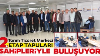 Tarım Ticaret Merkezi 2. Etap Tapuları Sahipleriyle Buluşuyor