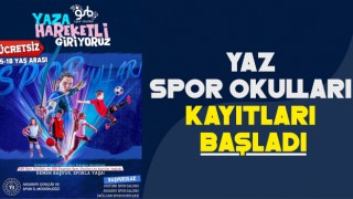 Yaz Spor Okulları Kayıtları Başladı