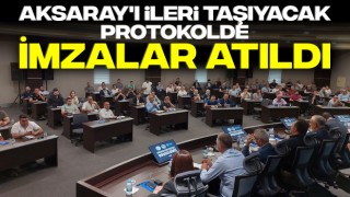 Aksaray'ı İleri Taşıyacak Protokolde İmzalar Atıldı