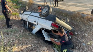 Hurdaya Dönen Araçtan Burnu Dahi Kanamadan Çıktı