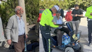 Elektrikli Aracıyla Su Doldurduktan Sonra Evine Giden Yaşlı Adama Otomobil Çarptı 