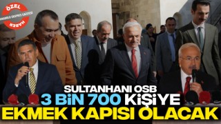 Sultanhanı OSB 3 Bin 700 Kişiye Ekmek Kapısı Olacak