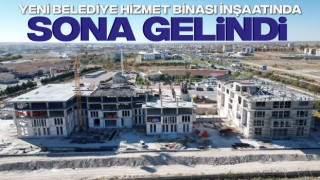 Yeni Belediye Hizmet Binası İnşaatında Sona Gelindi