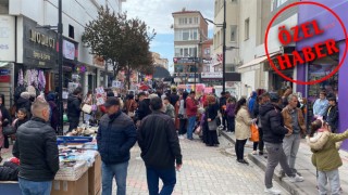 Çarşı Pazarda Bayram Yoğunluğu Yaşanıyor