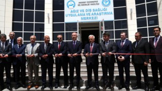 ASÜ Ağız Ve Diş Sağlığı Merkezi Törenle Açıldı