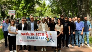 Dünya Sağlık İçin Hareket Günü’nde Adımlar Atıldı