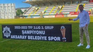 Aksarayspor’un Kulüp Müdürü San, Türkiye’de İlk Oldu