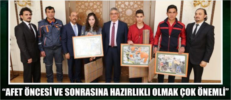 “Afet Öncesi Ve Sonrasına Hazırlıklı Olmak Çok Önemli”