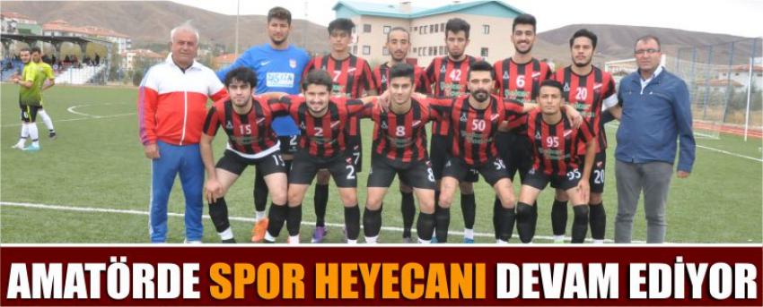 Amatörde Spor Heyecanı Devam Ediyor