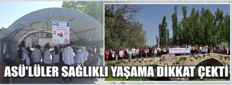 Asü’lüler Sağlıklı Yaşama Dikkat Çekti 