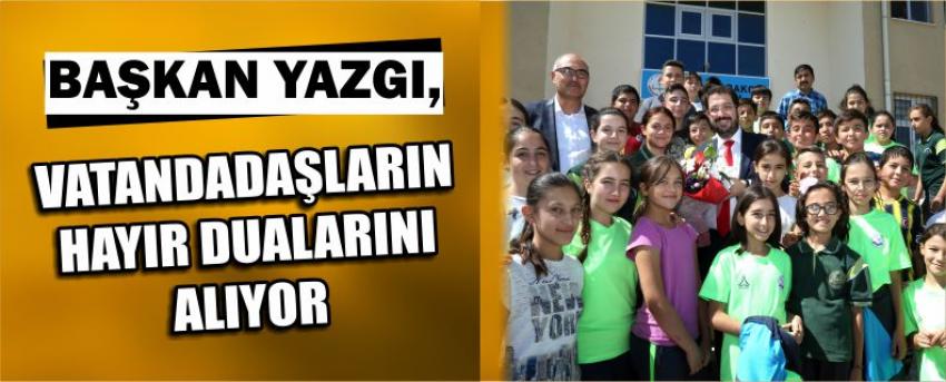 Başkan Yazgı, Vatandadaşların Hayır Dualarını Alıyor