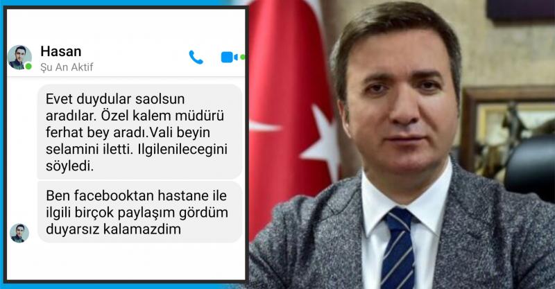 Vali Aydoğdu Devletin Sıcak Yüzü Oldu