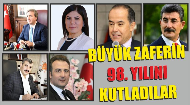 Büyük Zaferin 98. Yılını Kutladılar