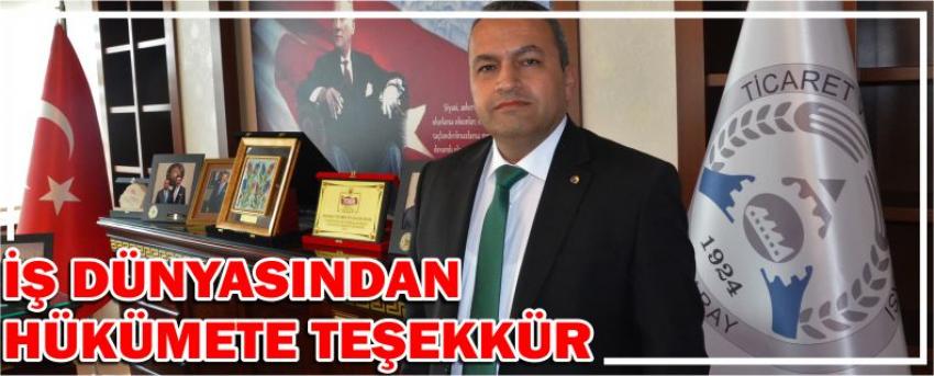 İş Dünyasından Hükümete Teşekkür