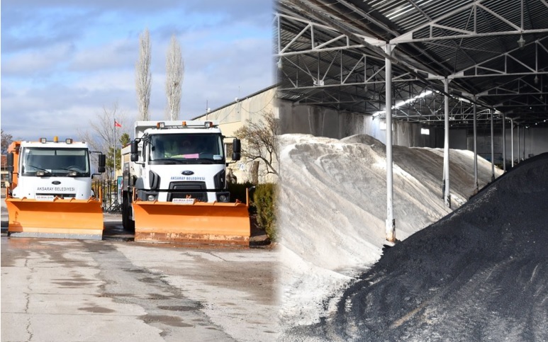 Aksaray Belediyesi Kış Hazırlıklarını Tamamladı