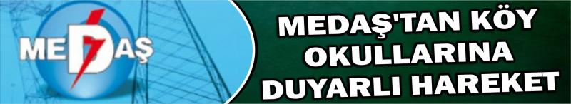 Medaş’tan Köy Okullarına Duyarlı Hareket