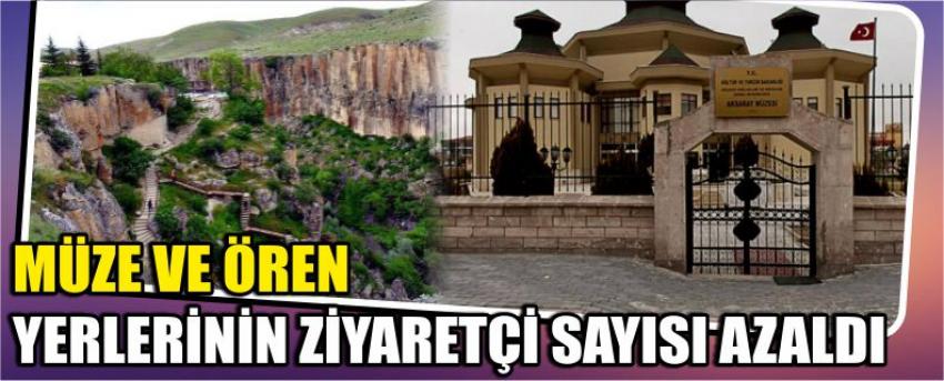 Müze Ve Ören Yerlerinin Ziyaretçi Sayısı Azaldı