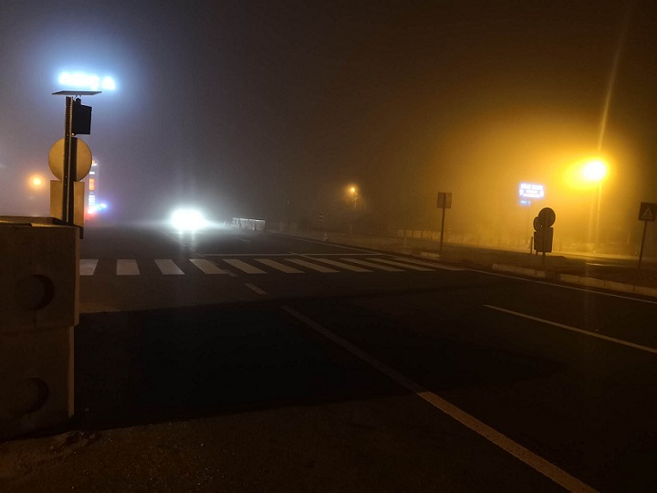 Yoğun Sis Trafiği Olumsuz Etkiliyor